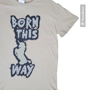 NWT BORN THIS WAY LADY GAGA TEE - S